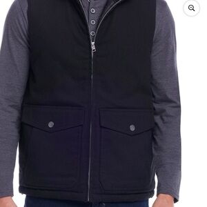 Men's Workwear Weatherproof Workwear Black Vest